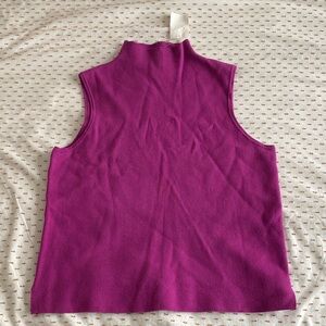 Nicole Miller Fuchsia Sleeveless Tank Top